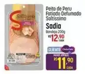 Muffato Sadia - peito de peru fatiado defumado soltissimo oferta