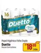 Muffato Duetto - papel higiênico folha dupla oferta