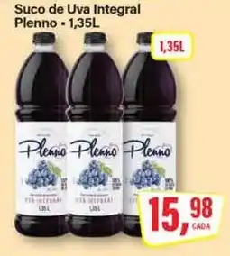 Rede Supermarket Suco de Uva Integral Plenno oferta