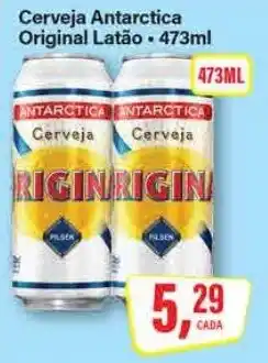 Rede Supermarket Cerveja Antarctica Original Latão. oferta
