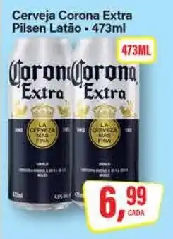 Cerveja Corona Extra Pilsen Latão