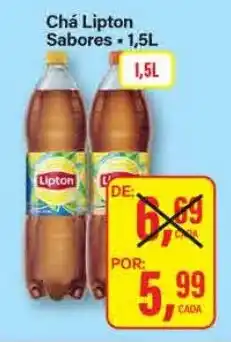 Rede Supermarket Chá Lipton Sabores oferta