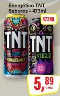 Rede Supermarket Energético TNT Sabores oferta