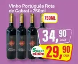Rede Supermarket Vinho Português Rota de Cabral oferta