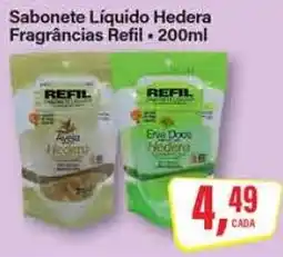 Rede Supermarket Sabonete Líquido Hedera Fragrâncias Refil oferta
