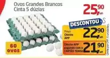 Tenda Atacado Ovos grandes brancos oferta