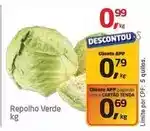 Tenda Atacado Repolho verde oferta