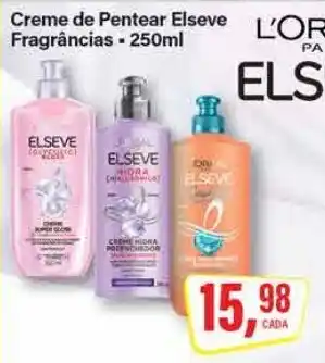 Rede Supermarket Creme de Pentear Elseve Fragrâncias oferta