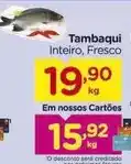Carrefour Tambaqui oferta