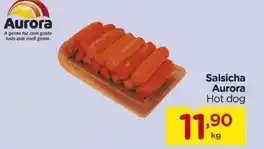Carrefour Aurora - salsicha oferta