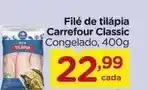 Carrefour Carrefour - filé de tilápia classic oferta