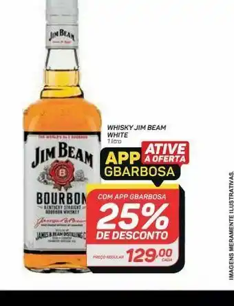 GBarbosa Whisky escocês jim beam oferta