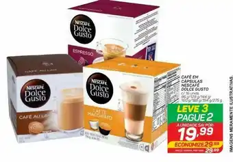 Cápsulas de café dolce gusto