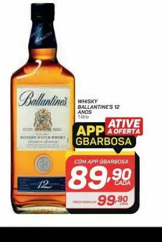 Whisky escocês ballantine´s 1 litro