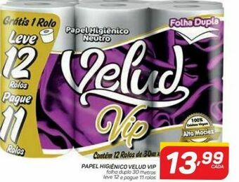 GBarbosa Papel higiênico velud oferta