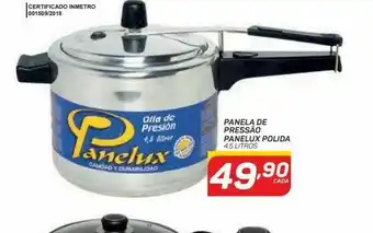GBarbosa Panela de pressão panelux polida oferta