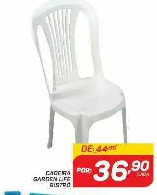 Cadeiras garden life bistro
