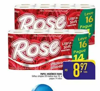 Mercantil Rodrigues Papel higiênico rose oferta