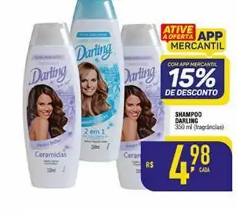 Mercantil Rodrigues Shampoo darling 350 ml oferta
