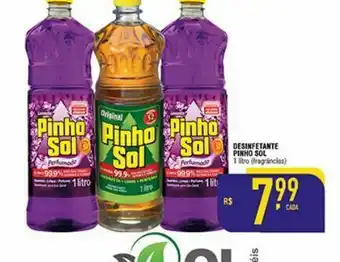 Mercantil Rodrigues Desinfetante pinho sol 1 lt oferta