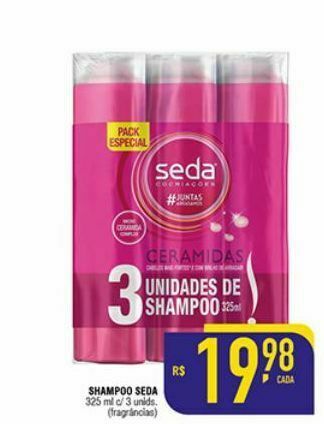 Mercantil Rodrigues Shampoo seda oferta