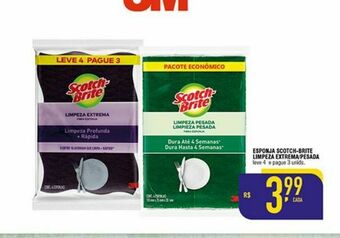 Mercantil Rodrigues Esponja de limpeza scotch brite oferta