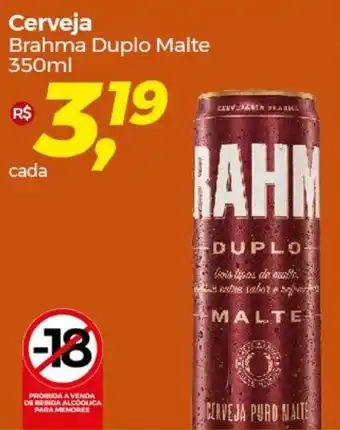 Frangolândia Cerveja Brahma Duplo Malte oferta