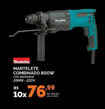 Martelete Combinado 800W