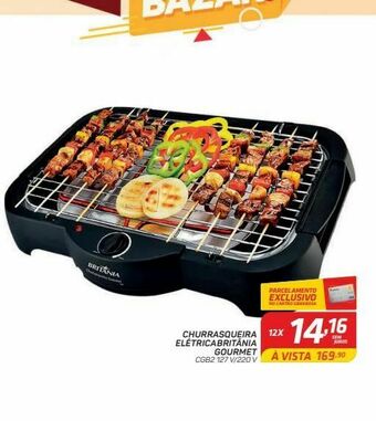 GBarbosa Churrasqueira elétrica britânia gourmet oferta