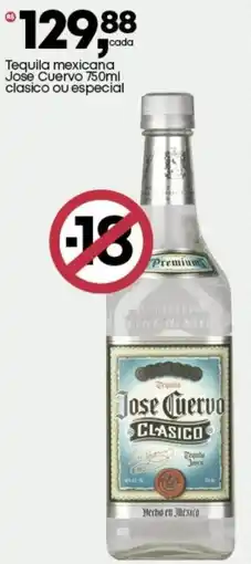 Frangolândia Tequila mexicana Jose Cuervo clasico ou especial oferta
