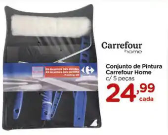 Carrefour Conjunto de Pintura Carrefour home c/5 pecas oferta