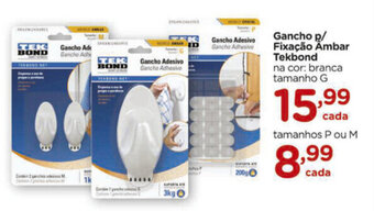 Carrefour Gancho p/ Fixacao Ambar Tekbond oferta