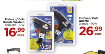 Carrefour Pistola p/ Cola Quente Western 10W oferta