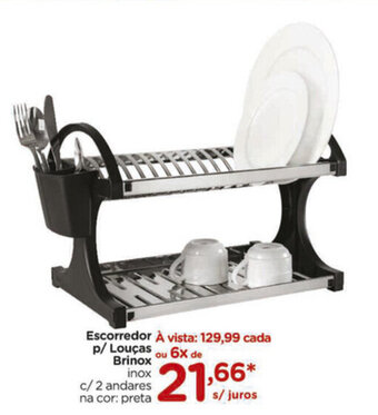 Carrefour Escorredor p/ Loucas Brinox oferta
