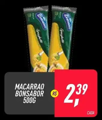 Frangolândia Macarrao Bonsabor 500g oferta
