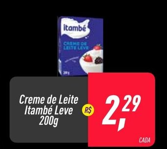 Frangolândia Creme de Leite Itambe leve 200g oferta