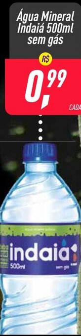 Agua Mineral Indaia 500ml sem gas
