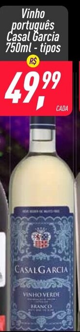 Frangolândia Vinho Portugues Casal Garcia 750ml tipos oferta