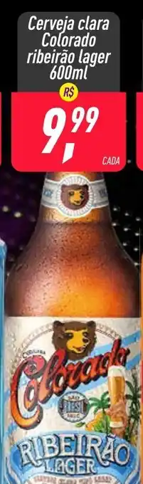 Frangolândia Cerveja Clara Colorado Ribeirao Lager 600ml oferta