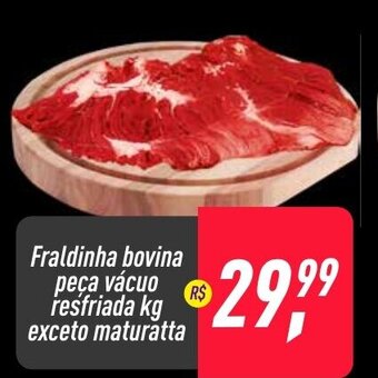 Frangolândia Fraldinha bovina peca vacuo resfriada 1kg exceto Maturatta oferta