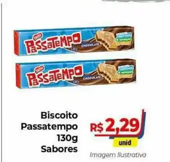 Hiper Moreira Biscoito Passatempo Sabores 130g oferta