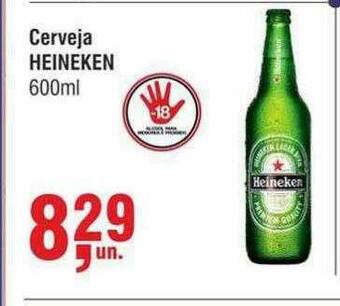 Higa Atacado Cerveja Heineken 600ml oferta