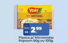 Tonin Superatacado Yoki - pipoca p/microondas popcorn oferta