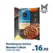 Sam's Club Member's mark - hambúrguer bovino oferta