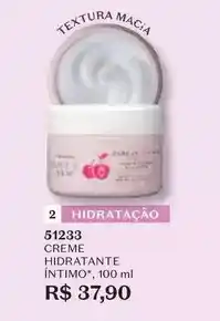 O Boticário O boticario - creme hidratante intimo oferta