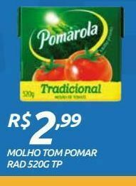 DB Supermercados Molhos pomarola oferta