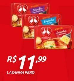 DB Supermercados Lasanha perdigão oferta