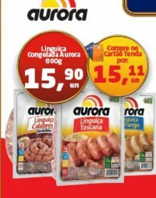 Tenda Atacado Linguiça aurora oferta