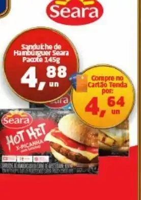 Tenda Atacado Sanduíches hot hit seara oferta