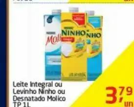 Leite integral ninho